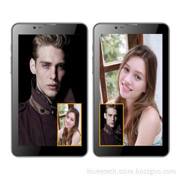 Android Tablets, 7-inch Dual-core 3G Calling Function, GPS, FM Support, OEM Welcomed